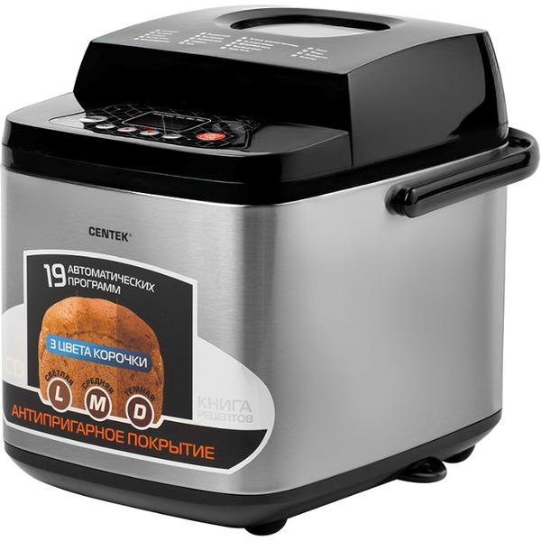 Хлебопечка CENTEK CT-1410 (черный)