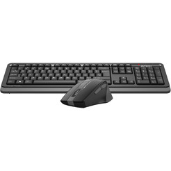 Офисный набор A4Tech Fstyler FG1035 (черный/серый)