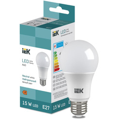 Лампочка IEK LED Bulb A60 1500lm 4000K E27