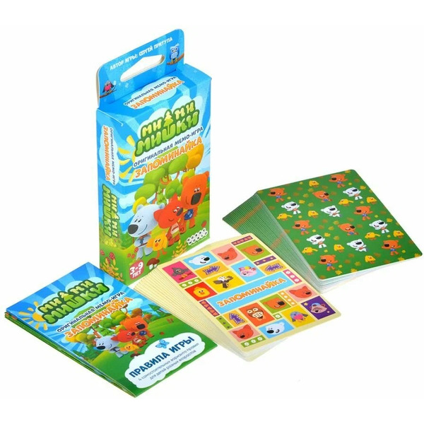 Настольная игра Мир Хобби Ми-ми-мишки: Запоминайка 915899