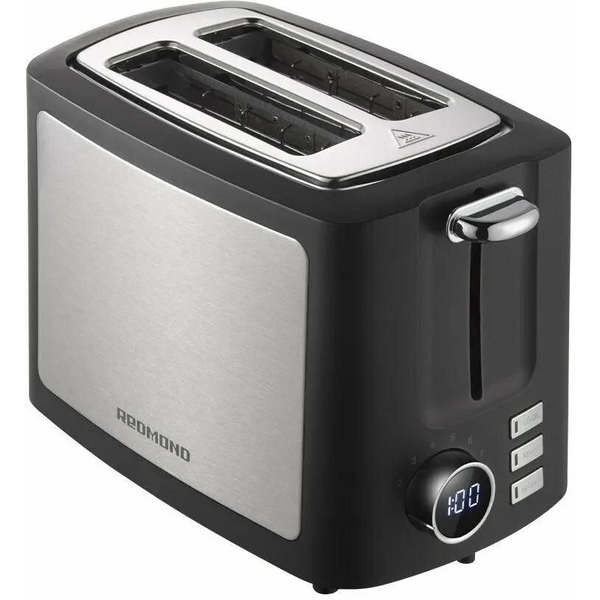 Тостер РЕДМОНД T901 (черный/хром)