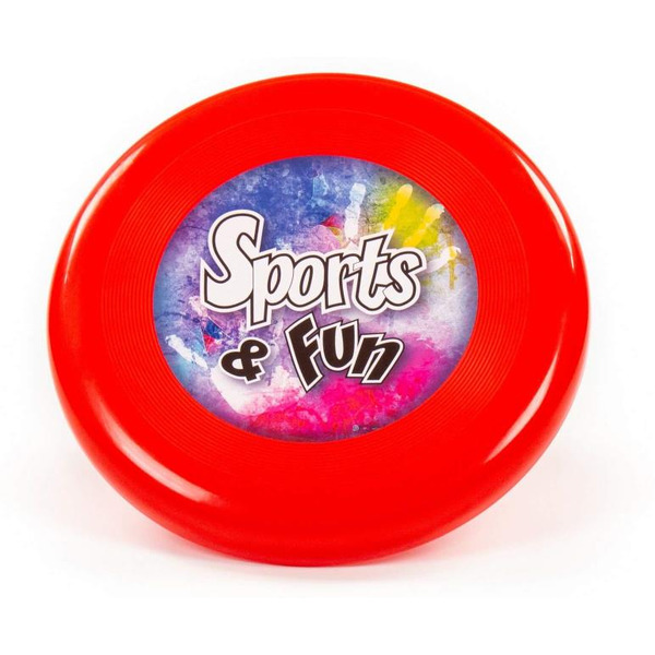 Летающая тарелка Полесье Ø225 мм (красная) 89977