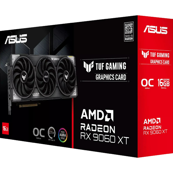 Видеокарта Asus TUF-RX9060XT-O16G-GAMING
