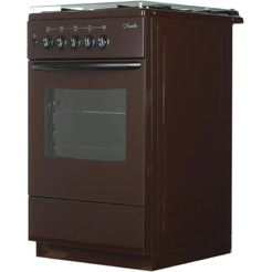 Плита газовая Лысьва ГП 400 М2С-2у (коричневый, стеклянная крышка)