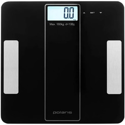 Весы напольные POLARIS PWS1860DGF (черный)