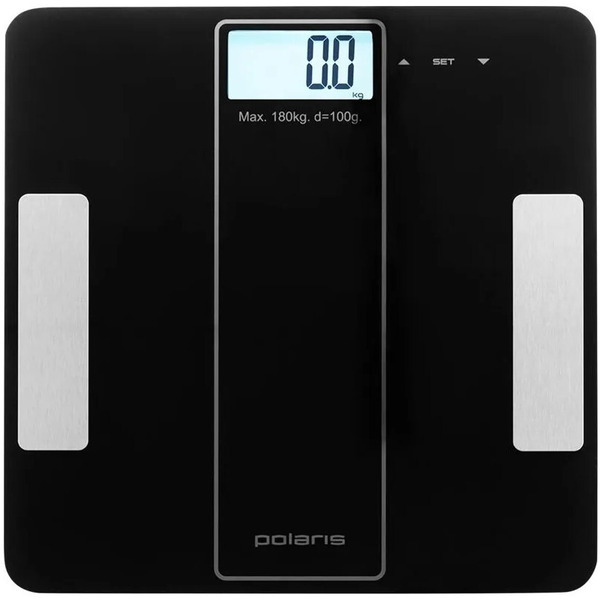 Весы напольные POLARIS PWS1860DGF (черный)
