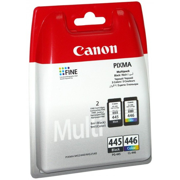 Набор картриджей CANON MULTIPACK PG-445 + CL-446
