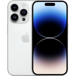 Смартфон Apple iPhone 14 Pro 256Gb SIM+eSIM восстановленный Rostock Грейд B (серебристый)
