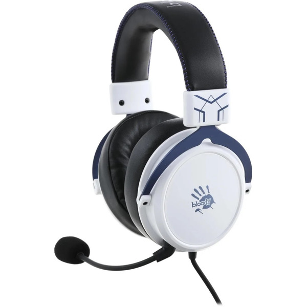 Наушники A4Tech Bloody M590i (синий/белый)