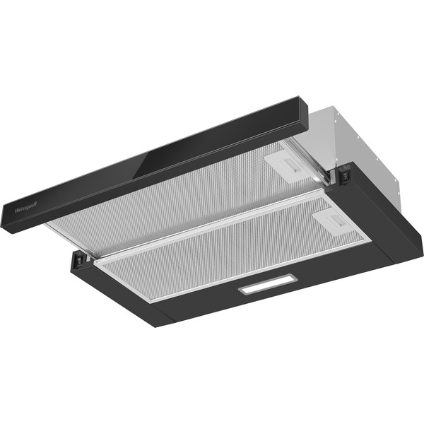 Вытяжка WEISSGAUFF TEL 600 2M Black Glass