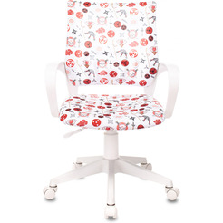 Кресло детское Бюрократ KD-W4 (белый)