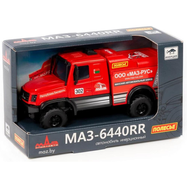 Автомобиль Полесье Гоночный грузовик МАЗ-6440RR 57314