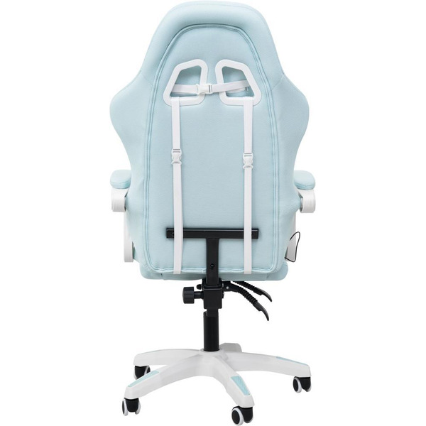 Вибромассажное кресло Calviano 1584 (голубая ткань)