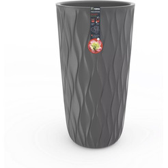 Горшок для цветов с дренажной вставкой Полимербыт Desert 21л 4386805