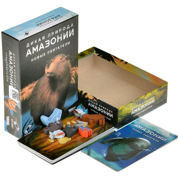 Настольная игра Hobby World Дикая природа Амазонии: Новые обитатели 952117