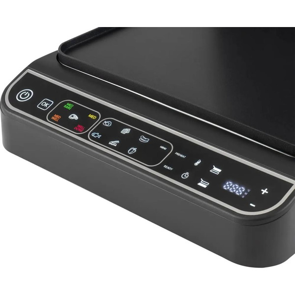 Электрогриль Hyundai HYG-7000 серебристый/черный