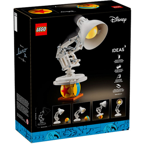 Конструктор LEGO Ideas 21357 Люксо-младший Disney Pixar