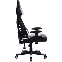 Кресло CACTUS CS-CHR-090BLW (черный/белый)