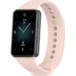 Ремешок Bingo Silicone для HONOR Band 9 (светло-розовый)