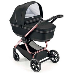 Универсальная коляска CAM Milano (2 в 1, темно-серые полосы/дерево венге)