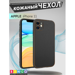 Чехол-накладка Bingo Gold Line для APPLE iPhone 11 (черный)