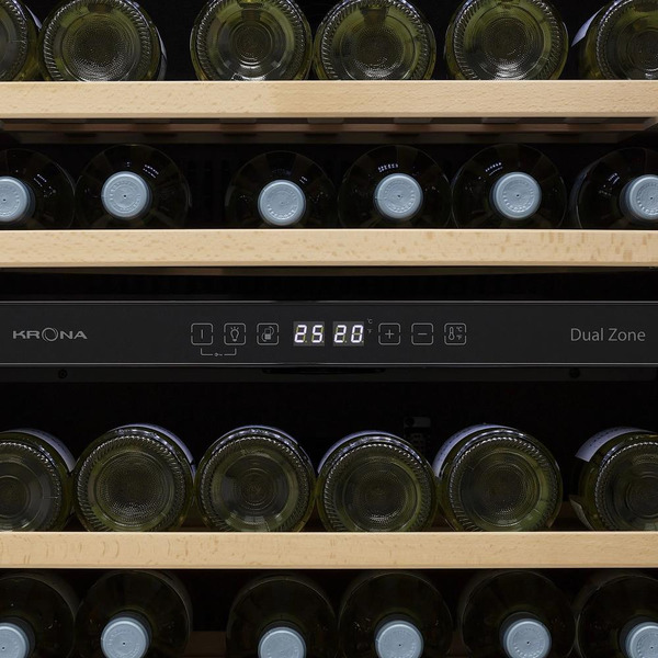 Встраиваемый винный шкаф Krona BADEN 82/46 IX (KRWF006)