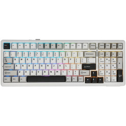 Клавиатура Aula F99 (Gray-White-Dark Gray Reaper Switches)
