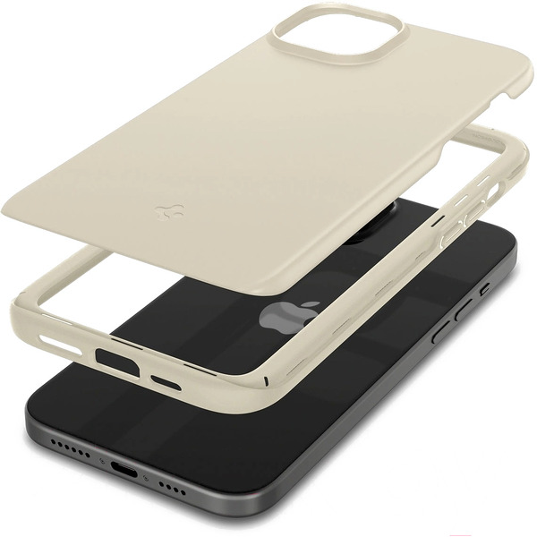 Чехол Spigen Thin Fit для iPhone 15 Mute Beige (ACS06782)