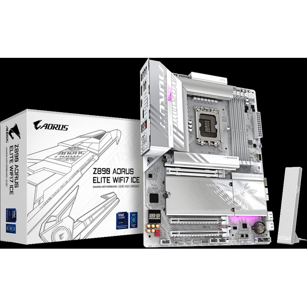 Материнская плата Gigabyte Z890 Aorus Elite WiFi7 Ice (rev. 1.1)