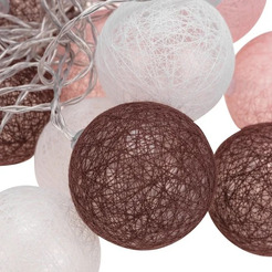 Тайские фонарики NEON-NIGHT "Вельвет" (304-008) 3,5м, 20 LED