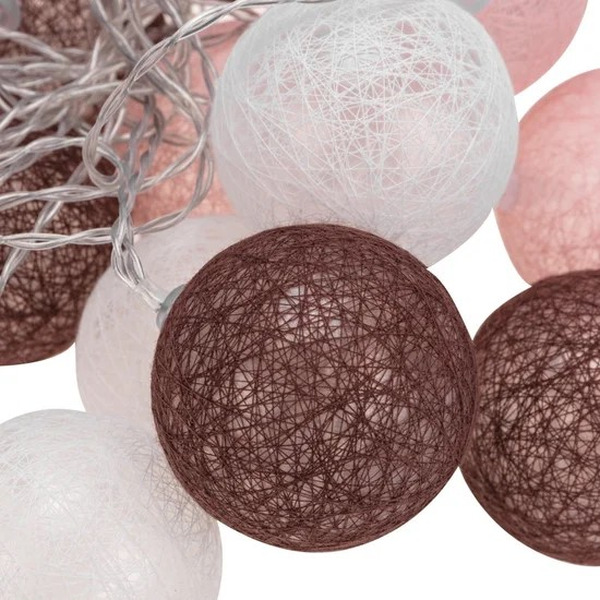 Тайские фонарики NEON-NIGHT "Вельвет" (304-008) 3,5м, 20 LED