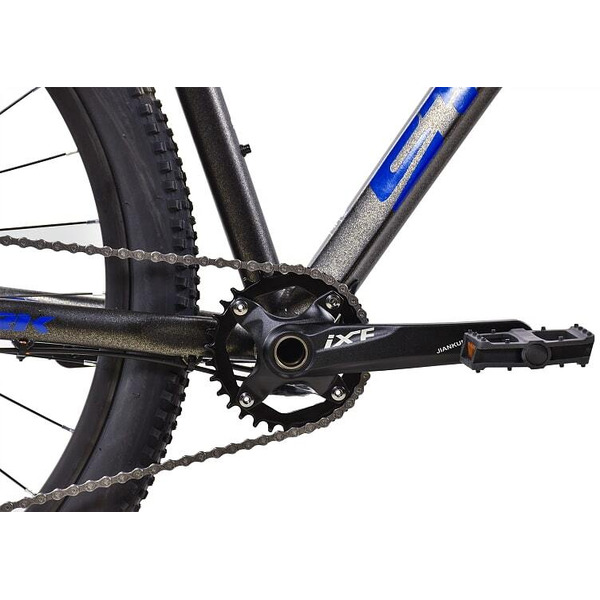 Велосипед Stark Armer 29.5 HD антрацитовый матовый/синий 20" '24 HQ-0014061