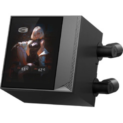 Система жидкостного охлаждения для процессора PCCooler DC360 Pro ARGB Display (черный)