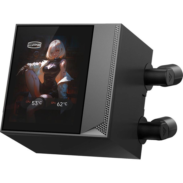 Система жидкостного охлаждения для процессора PCCooler DC360 Pro ARGB Display (черный)