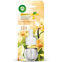 Сменный флакон для диффузера аромамасел AirWick Сладкая ваниль 19мл