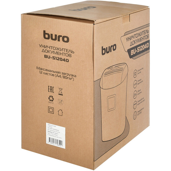 Шредер Buro Office BU-S1204D