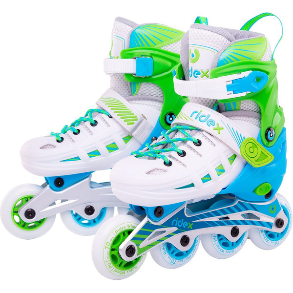 Роликовые коньки Ridex Twist (р. 39-42, зеленый)