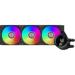 Система жидкостного охлаждения для процессора PCCooler DA360 Pro ARGB Digital DA360Pro-BKAWXL-GL (черный)