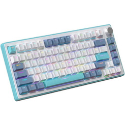 Клавиатура JEGG ZA82 White Navy Blue (OUTEMU Orange)