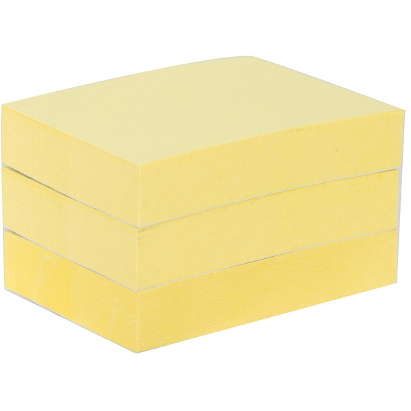 Бумага д/заметок 3*100 л., желтый DELI A00153