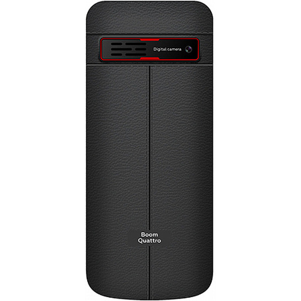 Кнопочный телефон BQ BQ-2455 Boom Quattro (черный)
