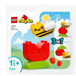 Конструктор LEGO Duplo 30686 Мой первый цветок и пчелка