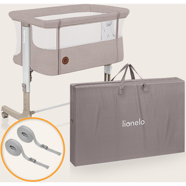 Детская кроватка Lionelo Aurora (Beige Cappuccino)