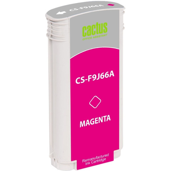 Картридж струйный Cactus CS-F9J66A 728XL (пурпурный)