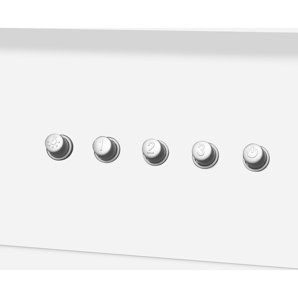 Вытяжка WEISSGAUFF GAMMA 60 PB WH LED