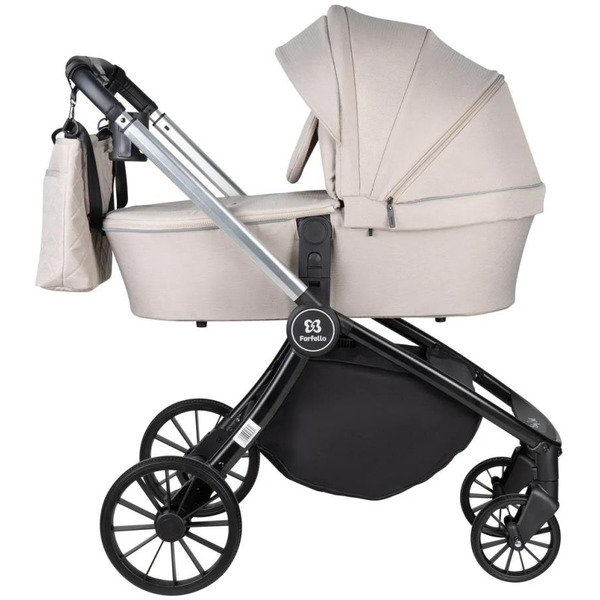 Детская универсальная коляска Farfello Baby Shell 2023 3 в 1 BBS-003 (кофейный)