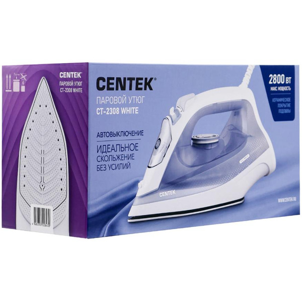 Утюг Centek CT-2308 (белый)