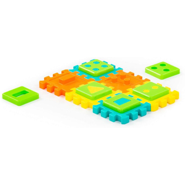 Игрушка развивающая Полесье Пазл №2 91390 (12 элементов, в пакете)