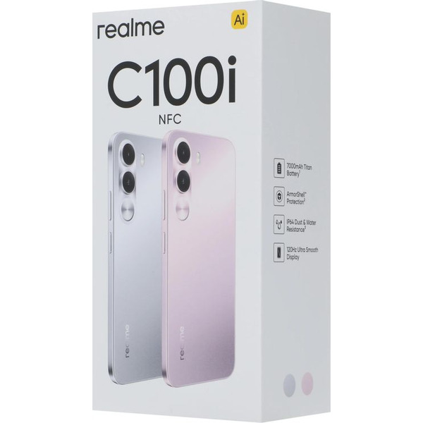 Смартфон Realme C100i RMX5377 4GB/64GB (фиолетовый)