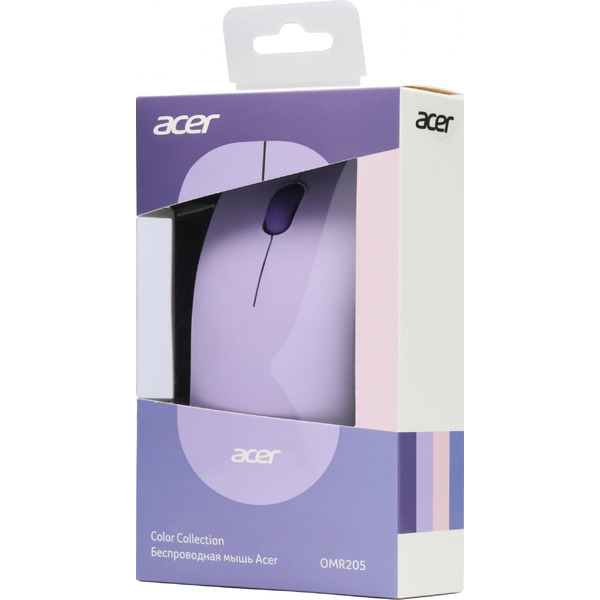 Мышь Acer OMR205 (сиреневый/фиолетовый)